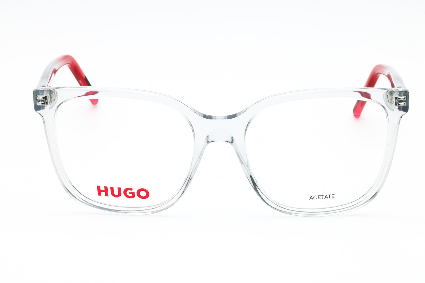 HUGO BOSS Eyeglasses - GREY RED/Clear - HG 1266