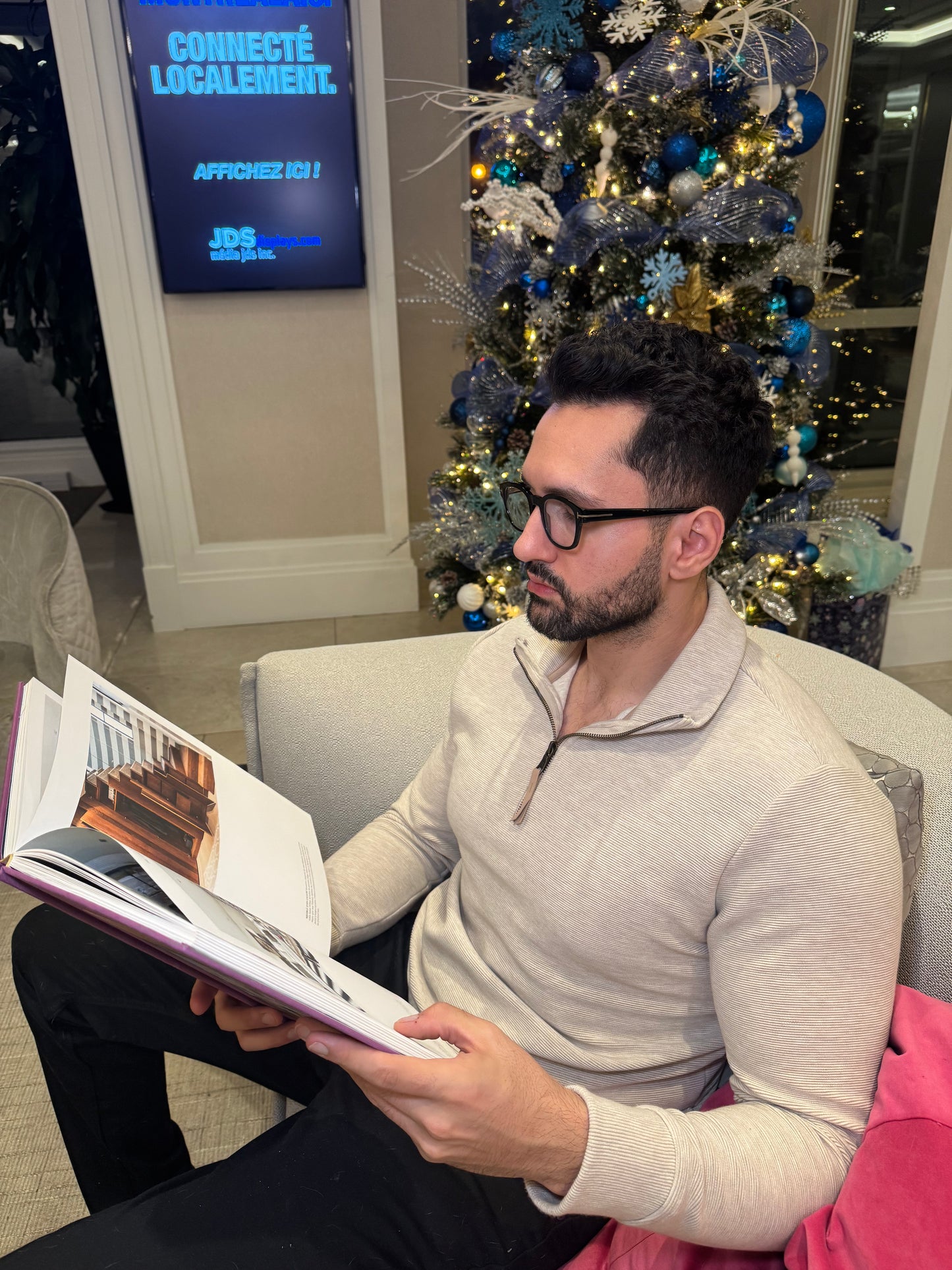 Lunettes noires Tom Ford TF5808 001 