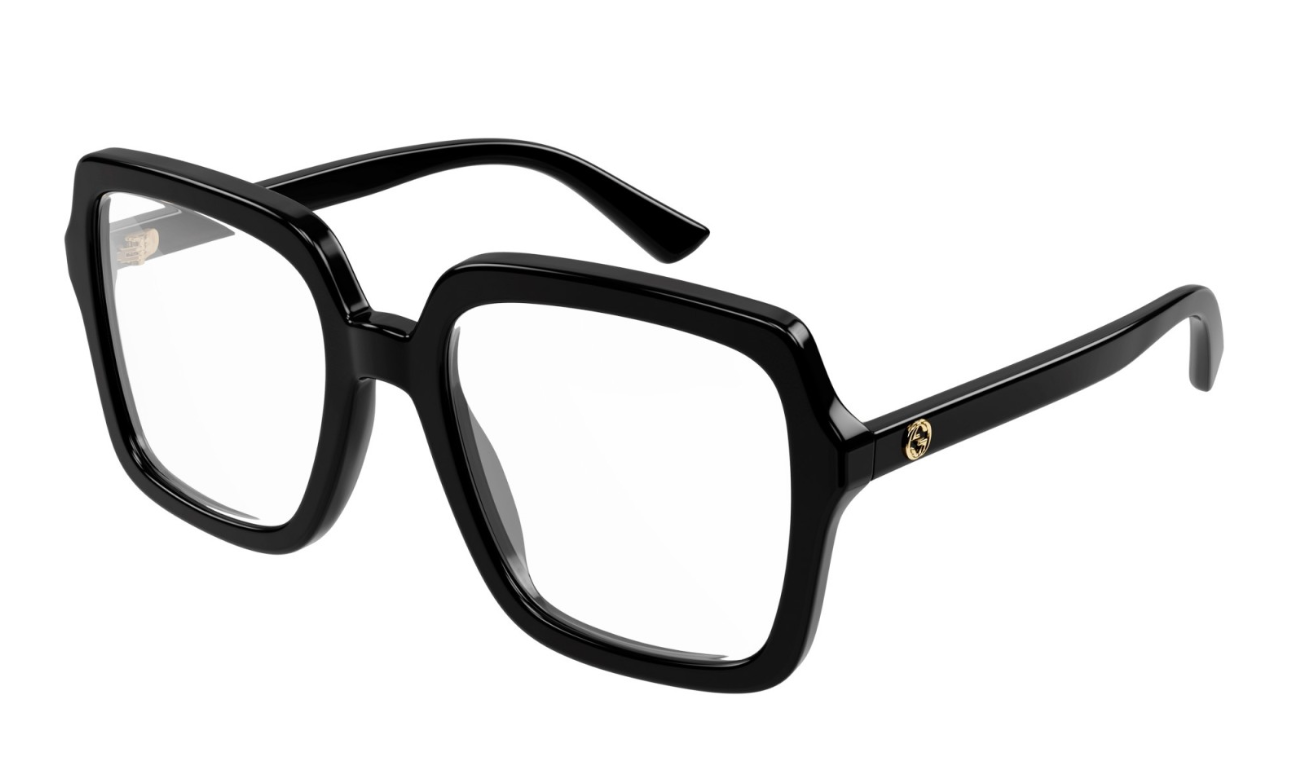 Gucci GG1318O 001 Black Square Eyeglasses
