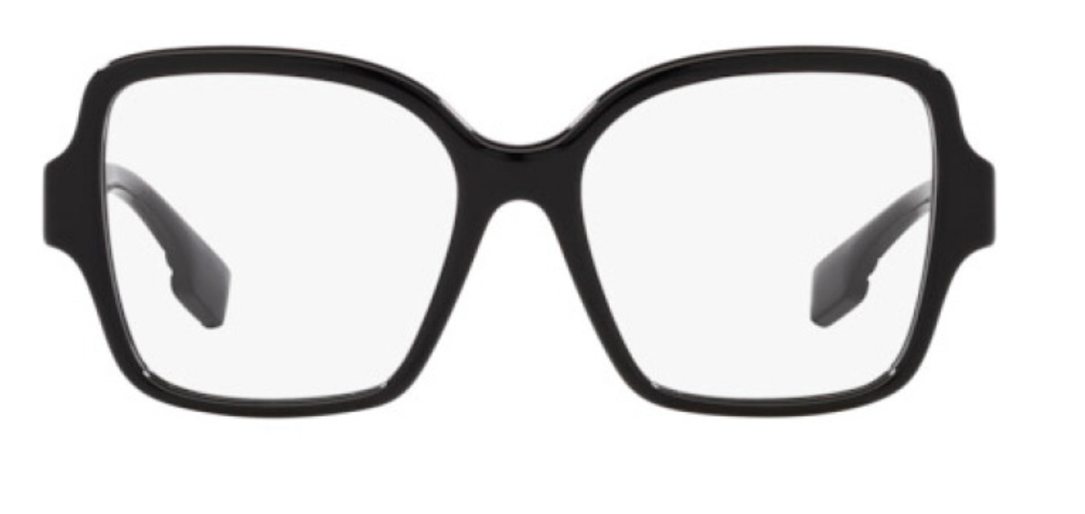 Burberry BE2374 3001 Black Square Eyeglasses