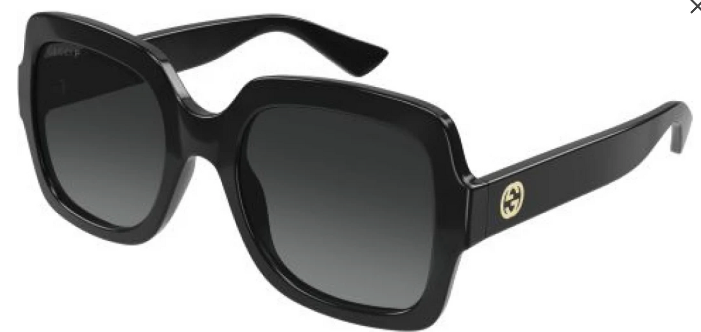 Gucci GG1337S 001 Black Oversized Sunglasses