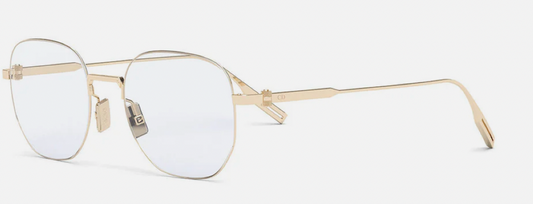 Dior NeoDior O S4U B000 Eyewear – Gold Round
