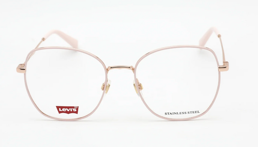 Levis Eyeglasses - PINK/Clear lens S2X18X145 - LV 5023 0353