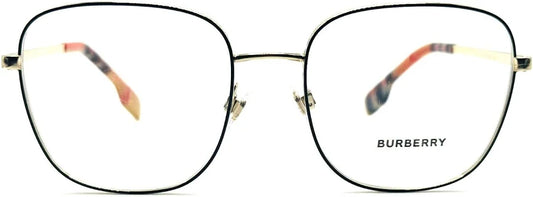 Burberry BE1347 1109 Eyeglasses – Pale Gold & Black (54-18-140)