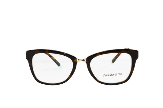 Tiffany TF2186 8275 Eyeglasses – Havana & Tiffany Blue (52‑18‑140)