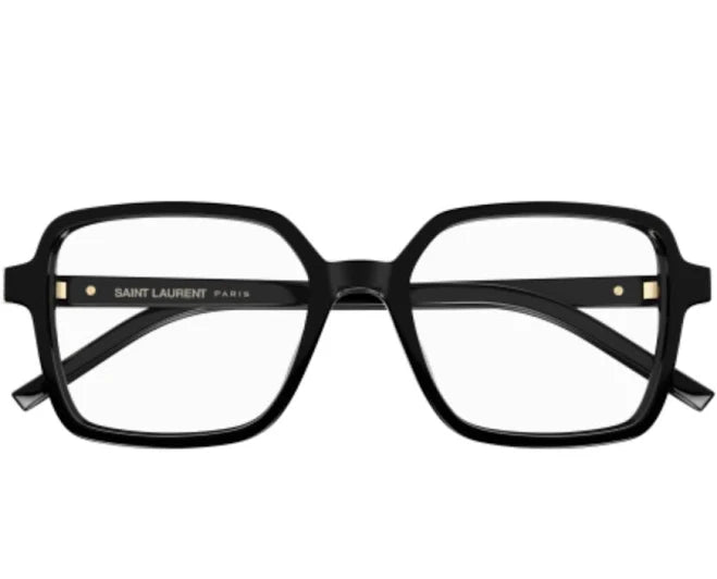Saint Laurent SL M139 001 Black Square Eyeglasses